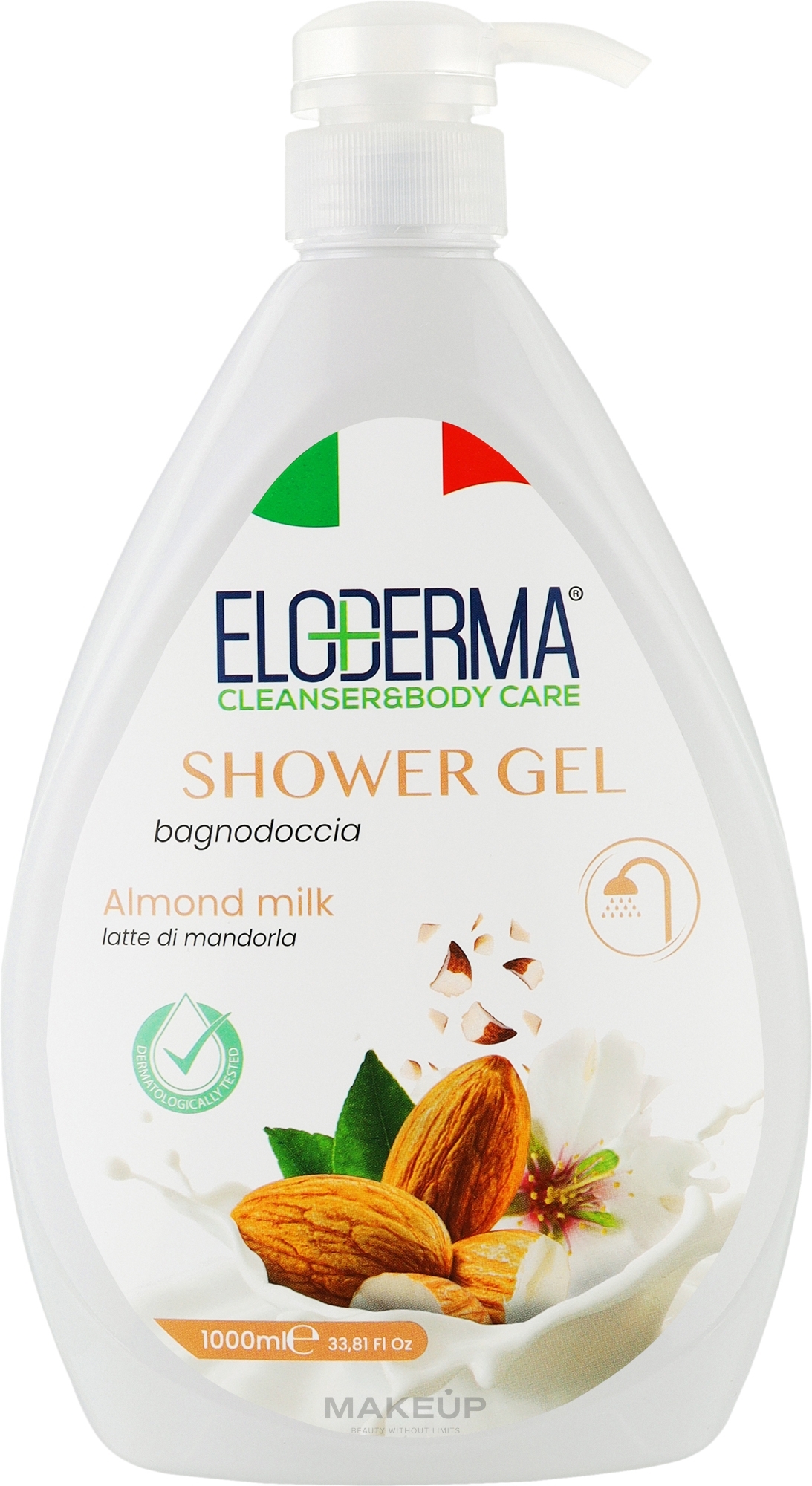 Гель для душа "Миндаль" - Eloderma Shower Gel — фото 1000ml