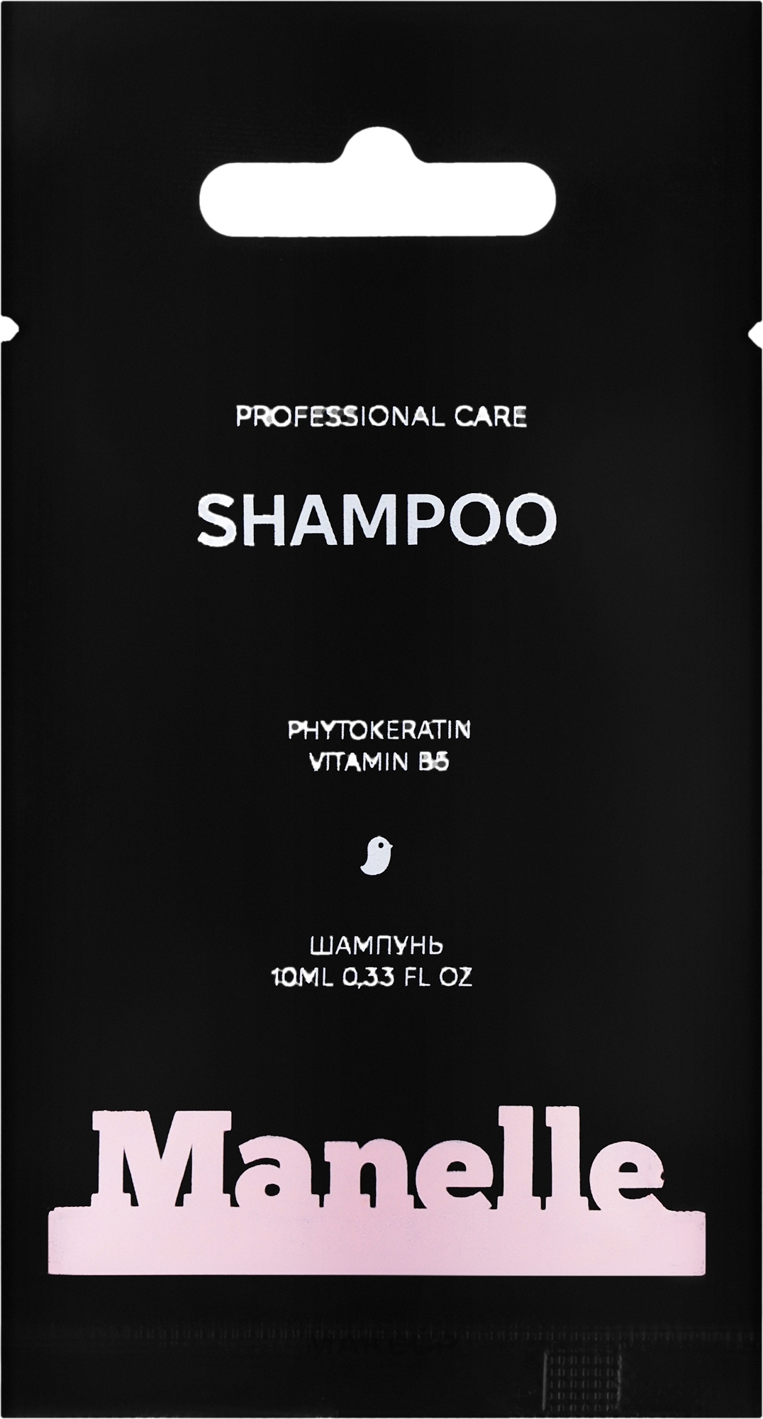 Шампунь безсульфатный - Manelle Professional Care Phytokeratin Vitamin B5 Shampoo (пробник) — фото 10ml