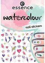 Парфумерія, косметика Наклейки для нігтів - Essence Watercolour Nail Stickers