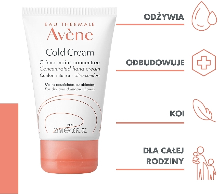 Крем для рук - Avene Eau Thermale Cold Cream Concentrated Hand Cream — фото N5