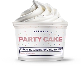 Кремовая маска для лица с каолином, скваланом и сферами - Mermade Party Cake — фото N2