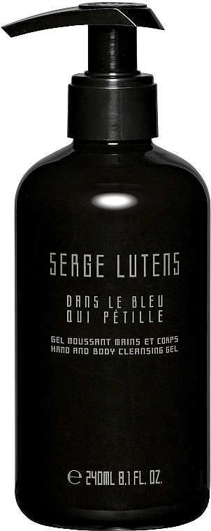 Serge Lutens Dans Le Bleu Qui Petille - Очищувальний гель для рук і тіла — фото N1