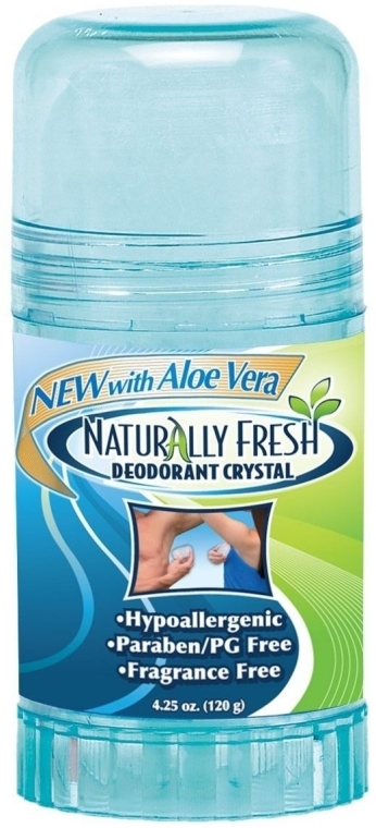 Дезодорант-стик для мужчин "Без запаха" - Naturally Fresh Deodorant Crystal Blue Twist-up Stick Aloe Vera