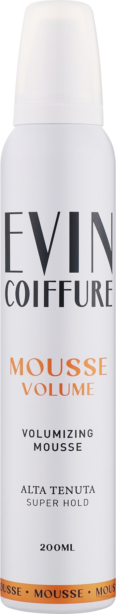 Мус для волосся для створення об'єму - Evin Coiffure Volumizing Mousse — фото 200ml