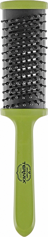 Щітка-скелет для волосся, зелена - Termix Flat Brush — фото N1