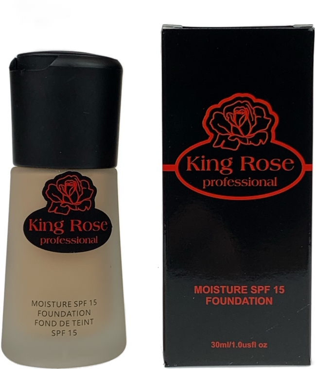Тональна основа для обличчя - King Rose