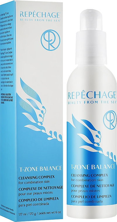 Очищувальний засіб для обличчя - Repechage T-Zone Balance Cleansing Complex — фото N2