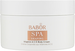 Крем для тела "С витаминами А, С, Е СПА-шейпинг" - Babor Vitamin ACE Body Cream — фото N1