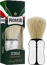 Набор для бритья - Proraso Classic Full Shaving Metal Box (cr/100ml + sh/cr/150ml + ash/cr/100ml + brush + glass) — фото N15
