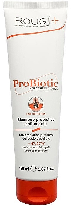 Пробіотичний шампунь проти випадіння волосся - Rougj+ ProBiotic Shampoo Probiotic Anti-Caduta — фото N1