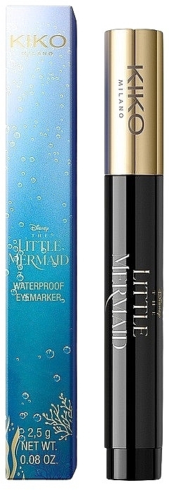 Водостойкая подводка для глаз - Kiko Milano Disney The Little Mermaid Waterproof Eyemarker — фото N1