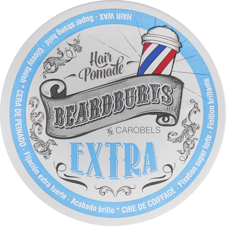 Помада для волосся, екстрасильної фіксації - Beardburys Extra Wax — фото N4