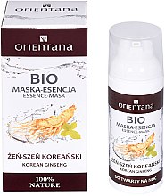 Духи, Парфюмерия, косметика Эссенция-маска для лица - Orientana Bio Essence-Mask Korean Ginseng