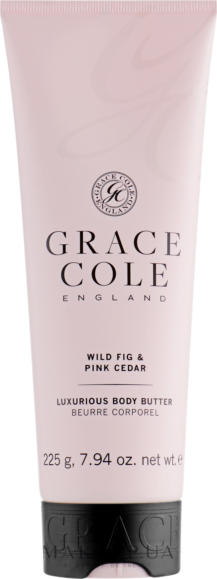 Олія для тіла - Grace Cole Wild Fig & Pink Cedar Body Butter — фото 225g