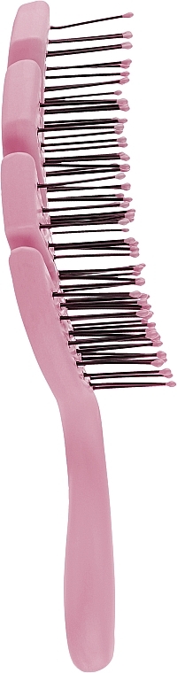 Мінігребінець для волосся - Wet Brush Go Green Mini Detangler Pink — фото N2