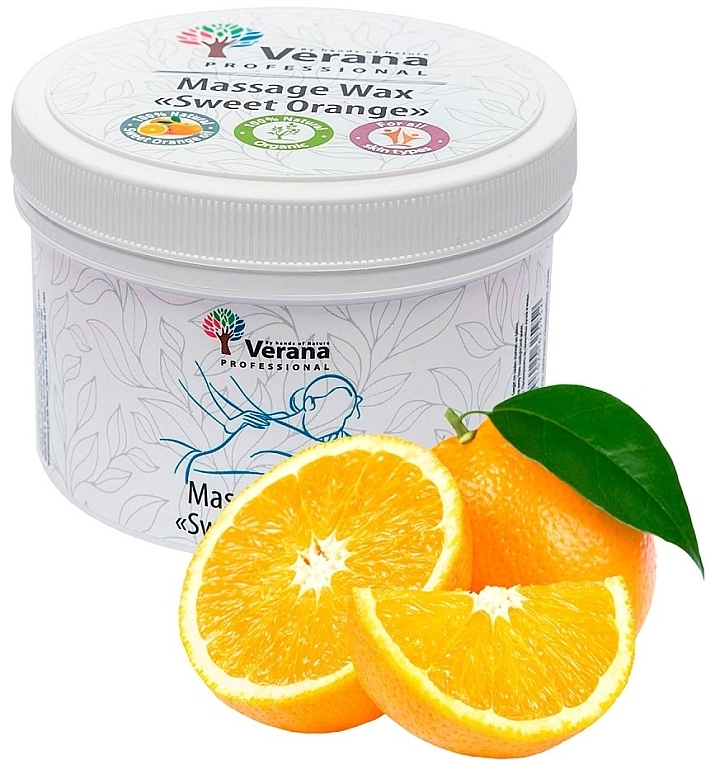 Воск для массажа "Сладкий апельсин" - Verana Massage Wax Sweet Orange — фото N2