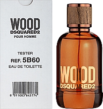 Dsquared2 Wood Pour Homme - Туалетная вода (тестер с крышечкой) — фото N2