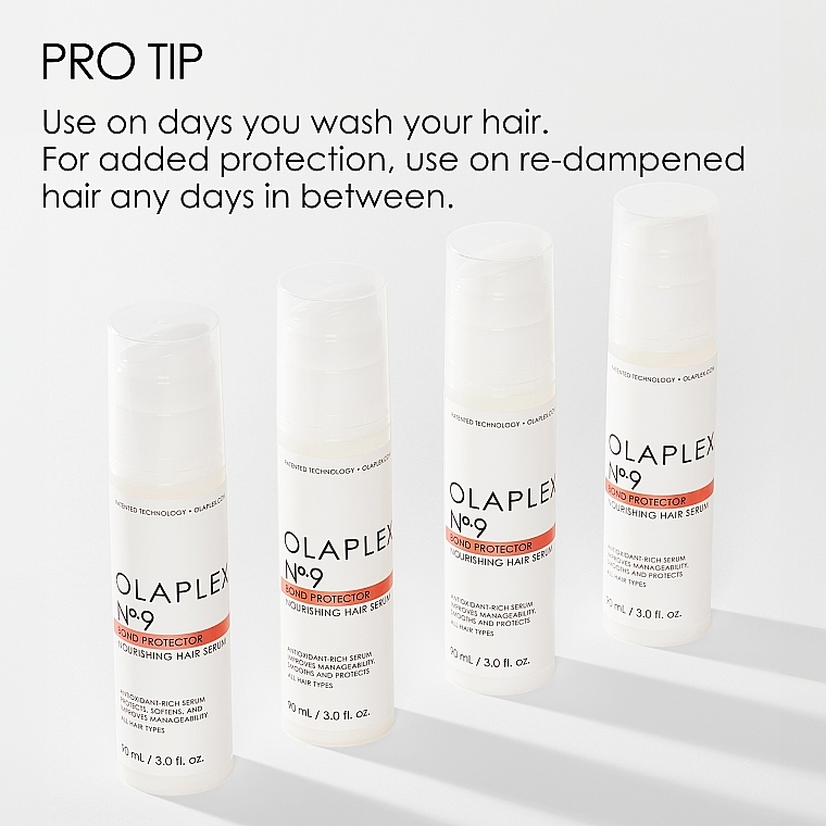 Питательная сыворотка для волос - Olaplex No.9 Bond Protector Nourishing Hair Serum — фото N5