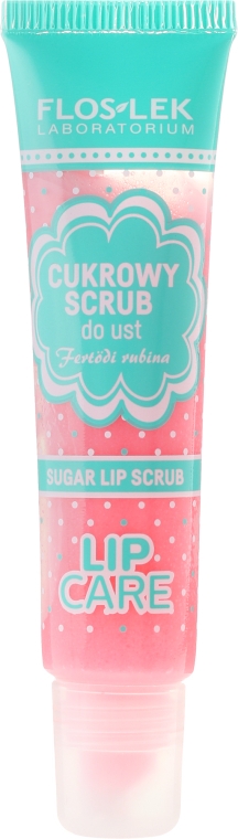 Цукровий скраб для губ - Floslek Lip Care Sugar Lip Scrub Fertodi Rubina — фото N2