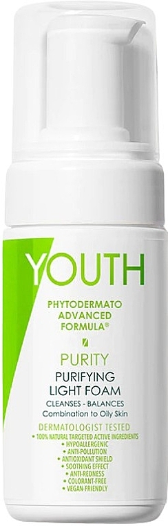 Очищувальна пінка для обличчя - Youth Purity Purifying Light Foam — фото N1