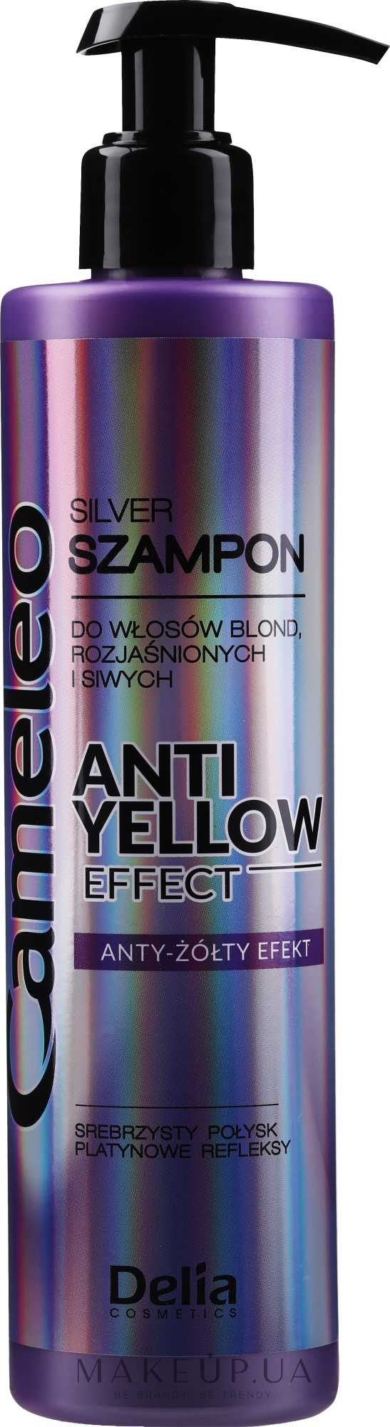 Шампунь для світлого волосся - Delia Cosmetics Cameleo Silver Shampoo — фото 250ml