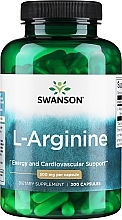Духи, Парфюмерия, косметика Аминокислота "Л-Аргинин", 500 мг - Swanson L-Arginine 500 mg