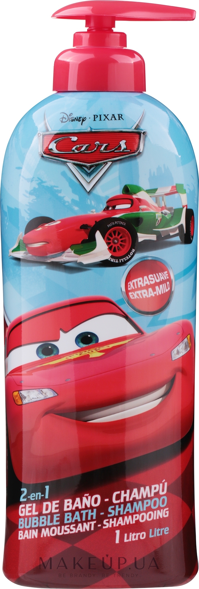 Гель для душу - Disney Cars 2in1 — фото 1000ml