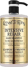 Шампунь з екстрактом арктичної троянди і фруктів дерева тара - Bluxcosmetics Naturaphy Hair Shampoo — фото N1