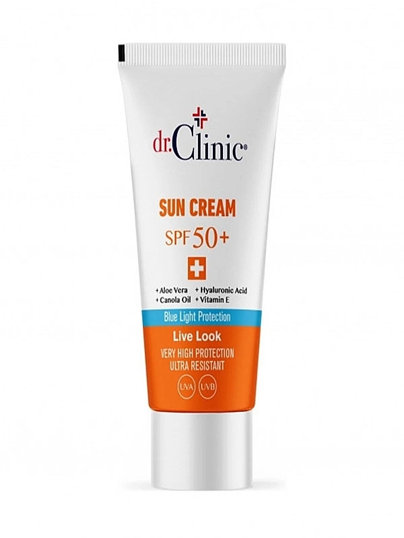 Солнцезащитный крем против пигментации SPF 50+ - Dr. Clinic Anti-Spot Sunscreen Face Cream — фото N4