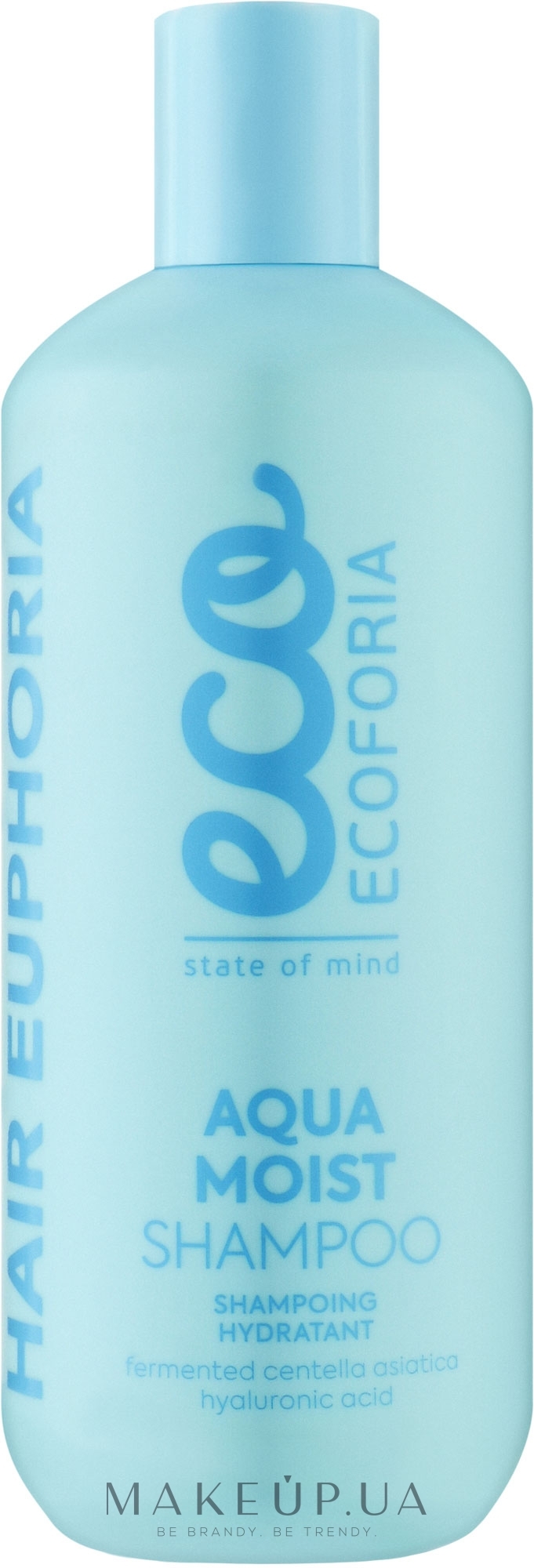 Шампунь для волосся - Ecoforia Hair Euphoria Aqua Moist Shampoo — фото 400ml