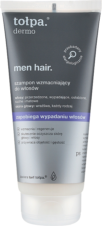 Шампунь против выпадения волос - Tolpa Men Shampoo