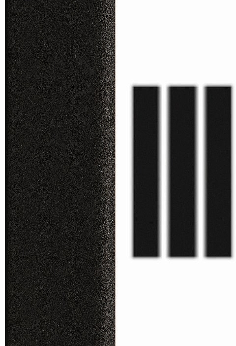 Файл-стрічка для пилки 160х18 мм, 150 грит, 7 метрів + ножиці, чорний - Wonderfile — фото N3