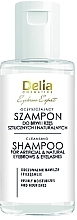 Шампунь для натуральних і штучних брів та вій - Delia Eyebrow Expert Cleansing Shampoo For Artifial & Natural Eyebrows & Eyelashes — фото N2