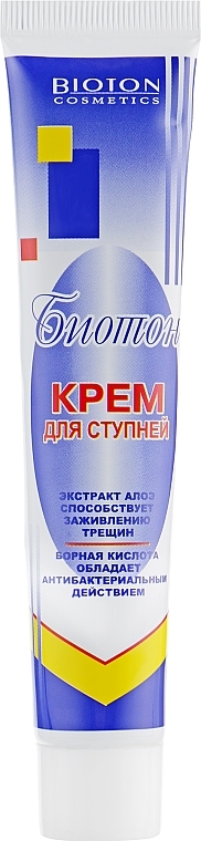 Крем для ступней противогрибковый, противовоспалительный - Bioton Cosmetics — фото N2