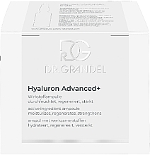 Ампулы с активным ингредиентом для увлажнения кожи лица - Dr. Grandel Hyaluron Advanced+ Ampulle — фото N3