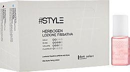 Лосьйон для укладки, нормальна фіксація - Dott. Solari Style Herbogen Lozione Fissativa Normal — фото N1