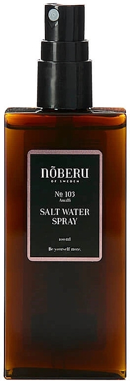 Солевой спрей для волос - Noberu of Sweden №103 Amalfi Salt Water Spray — фото N2