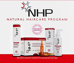 Духи, Парфюмерия, косметика Набор - NHP Hair Loss Natural Hair Care Program (shmp/250ml + spray/lotion/100ml + lotion/10x7ml)