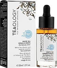 Эликсир для лица с белым чаем - Teaology White Tea Miracle Drops Serum — фото N2