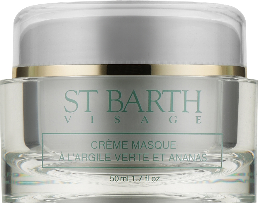 Маска для обличчя "Зелена глина і ананас" - Ligne St Barth Cream Mask With Green Clay Pineapple — фото N1