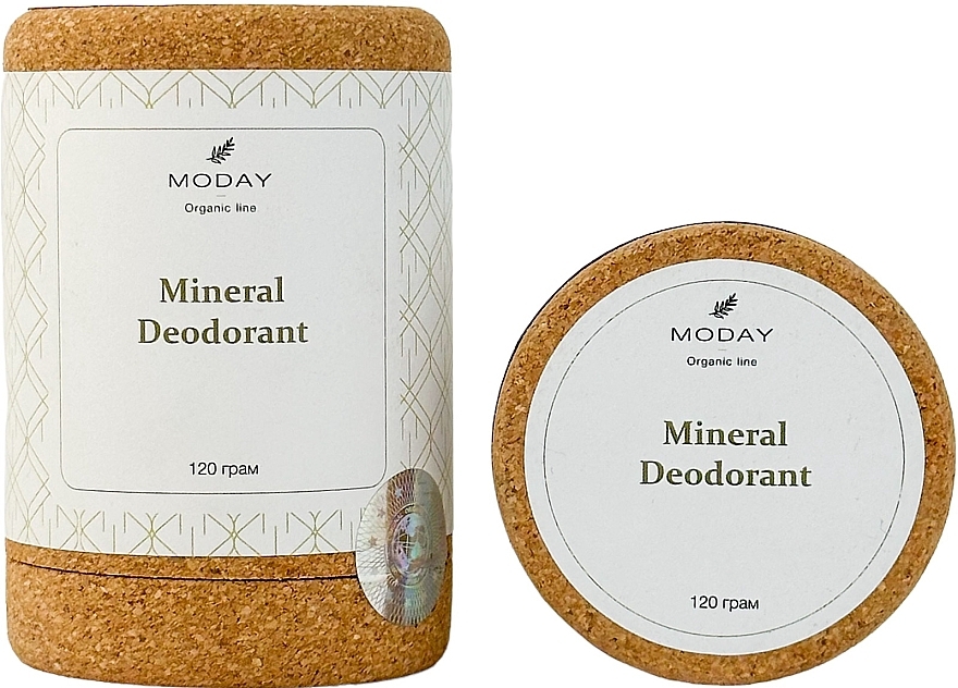 Мінеральний дезодорант-стік на основі природніх квасців - MODAY Mineral Deodorant — фото N1
