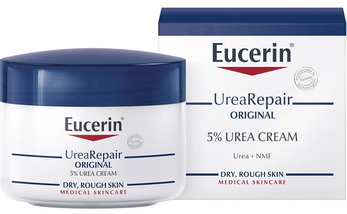 Смягчающий крем для тела - Eucerin Urea Repair Original Creme 5% Urea — фото N1