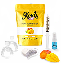 Парфумерія, косметика Набір для відбілювання зубів "Манго" - Keeth Mango Teeth Whitening Kit