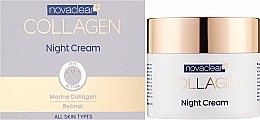 Ночной крем с коллагеном для лица - Novaclear Collagen Night Cream — фото N2