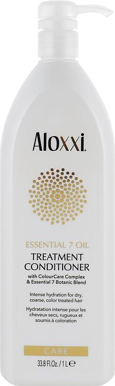 Кондиціонер для волосся "Інтенсивне живлення" - Aloxxi Essential 7 Oil Treatment Conditioner — фото N1
