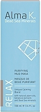 Очищающая маска для лица - Alma K. Relax Mud Mask — фото N2