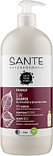 Біошампунь для блиску волосся "Рослинні протеїни та березове листя" - Sante Family Organic Birch Leaf & Plant Protein Shine Shampoo — фото N5