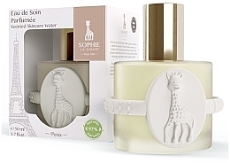 Парфумерія, косметика Parfums Sophie La Girafe Gift Set - Набір (scented/water/50ml + dentition/ring)