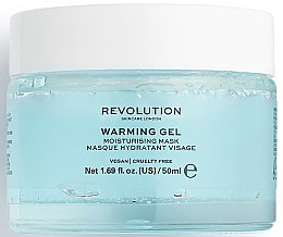 Парфумерія, косметика Зволожувальна маска - Makeup Revolution Skincare Warming Gel Moisturising Face Mask