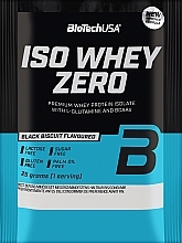 Протеїн "Чорний бісквіт" - BiotechUSA ISO Whey Zero Lactose Free Black Biscuit Protein — фото N1